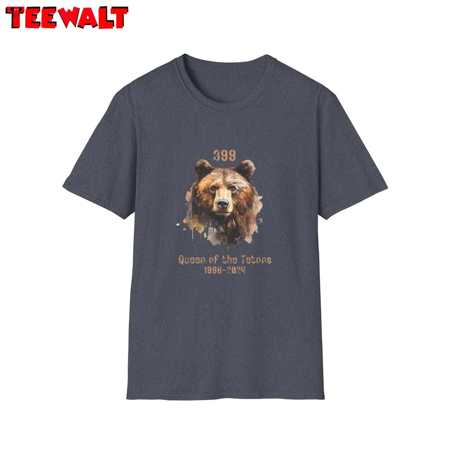 Teton 399 Shirt Wildlife Outdoor Shirt, Grizzly And Cub Bear Shirt