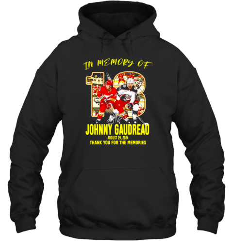 Johnny Gaudreau 13 thank you for the memories T-Shirt