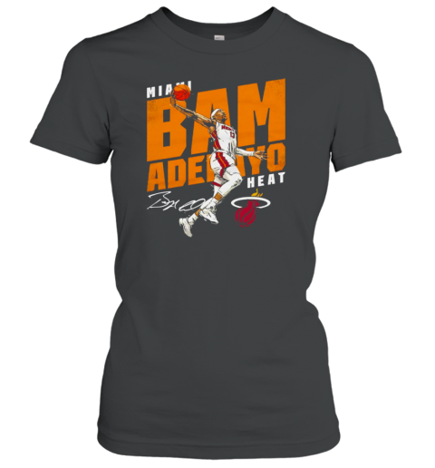 Bam Adebayo Miami Heat Slant T-Shirt