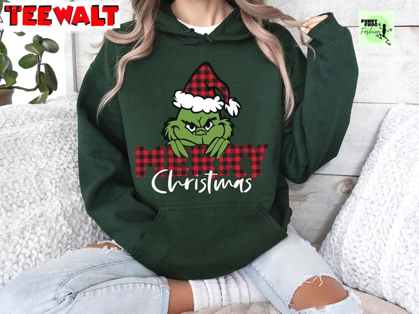 Funny Grinch Christmas Sweatshirt, Grinchmas Holiday Shirt