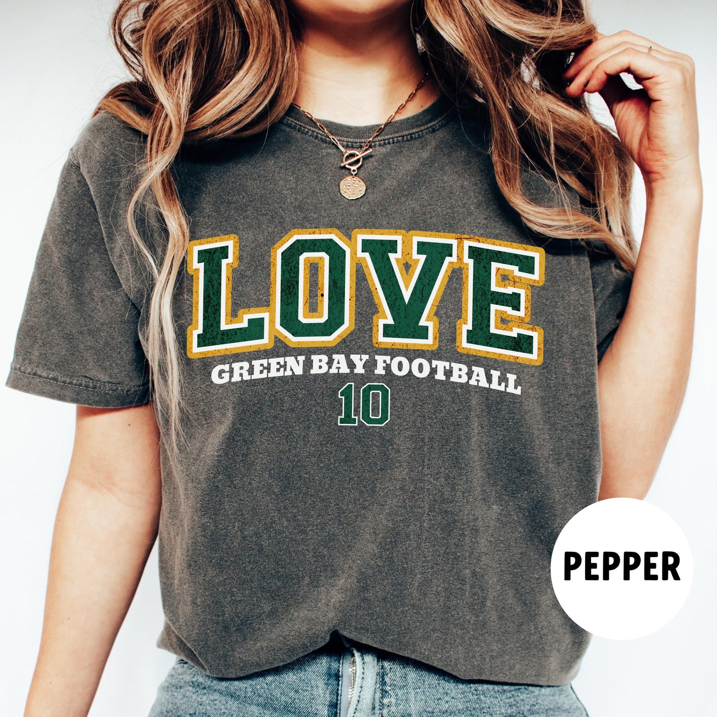 Jordan Love Vintage Style Green Bay Football Shirt Sweatshirt 1783620675