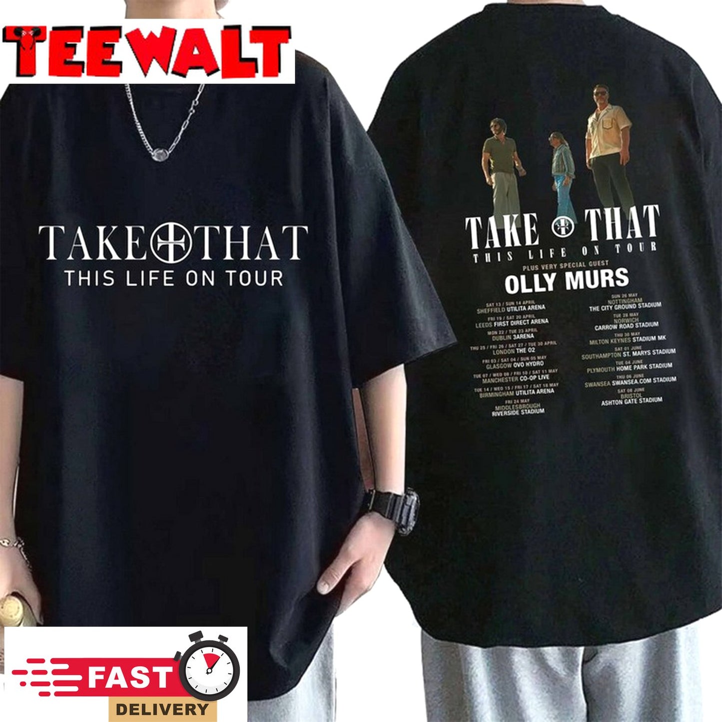 Take That This Life On Tour 2024 Shirt, Take That Concert 2024 T-Shirt