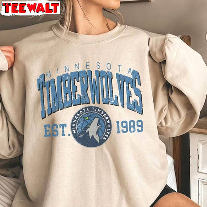 Trendy Minnesota Basketball Unisex Hoodie, Comfort Minnesota Timberwolves