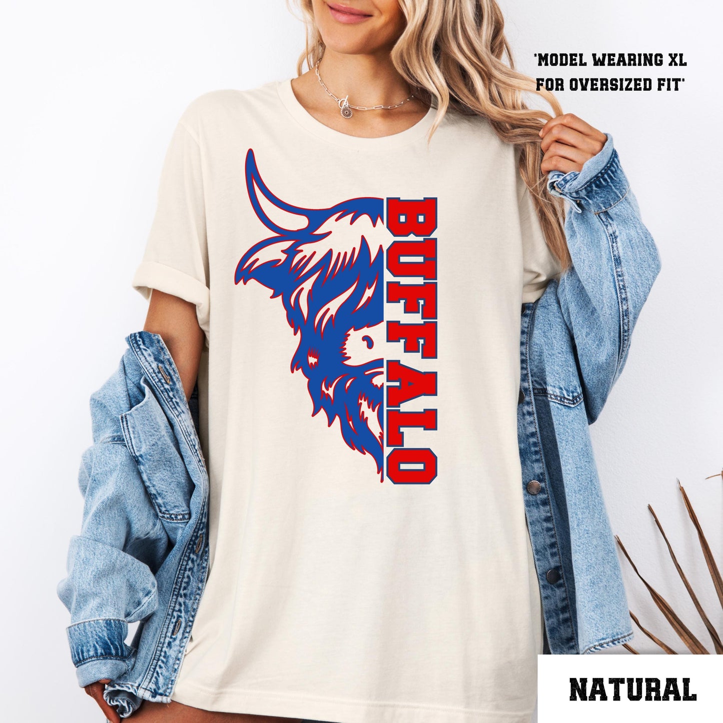 Buffalo Football Shirt - Vintage Style Buffalo Fan Sweatshirt