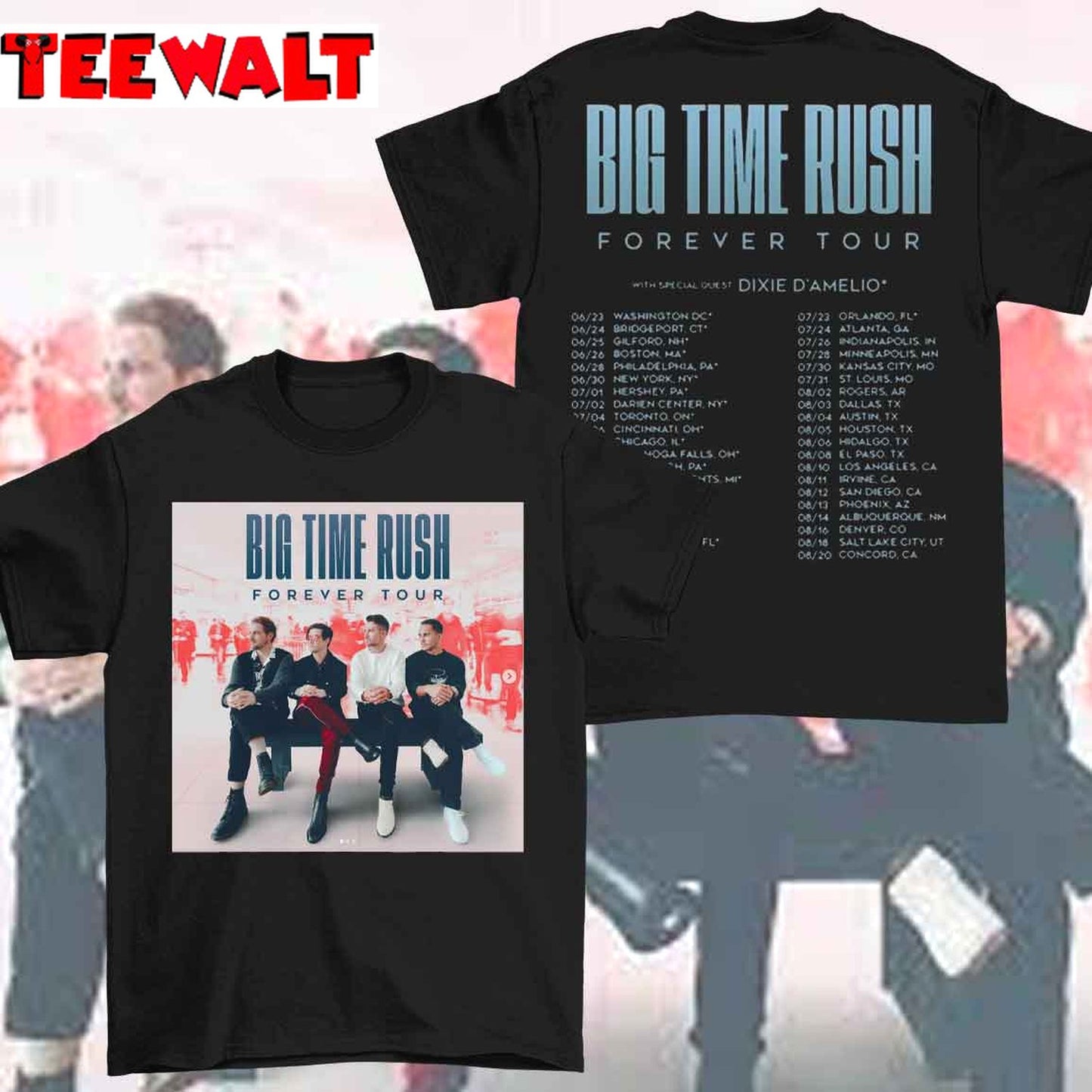 Big Time Rush Forever Tour 2022 Unisex T-Shirt