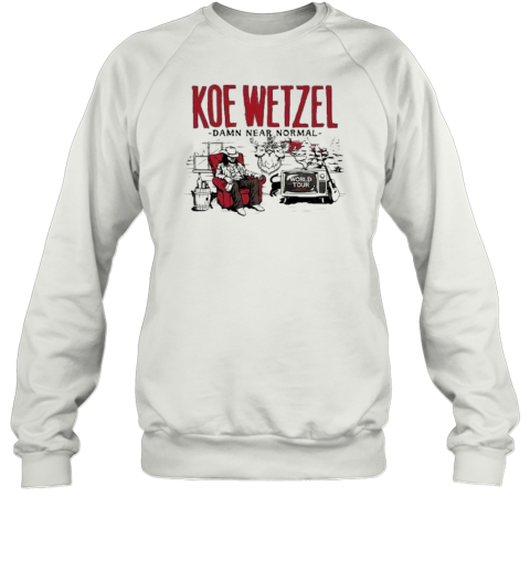 2024 Koe Wetzel Damn Near Normal Tour T-Shirt