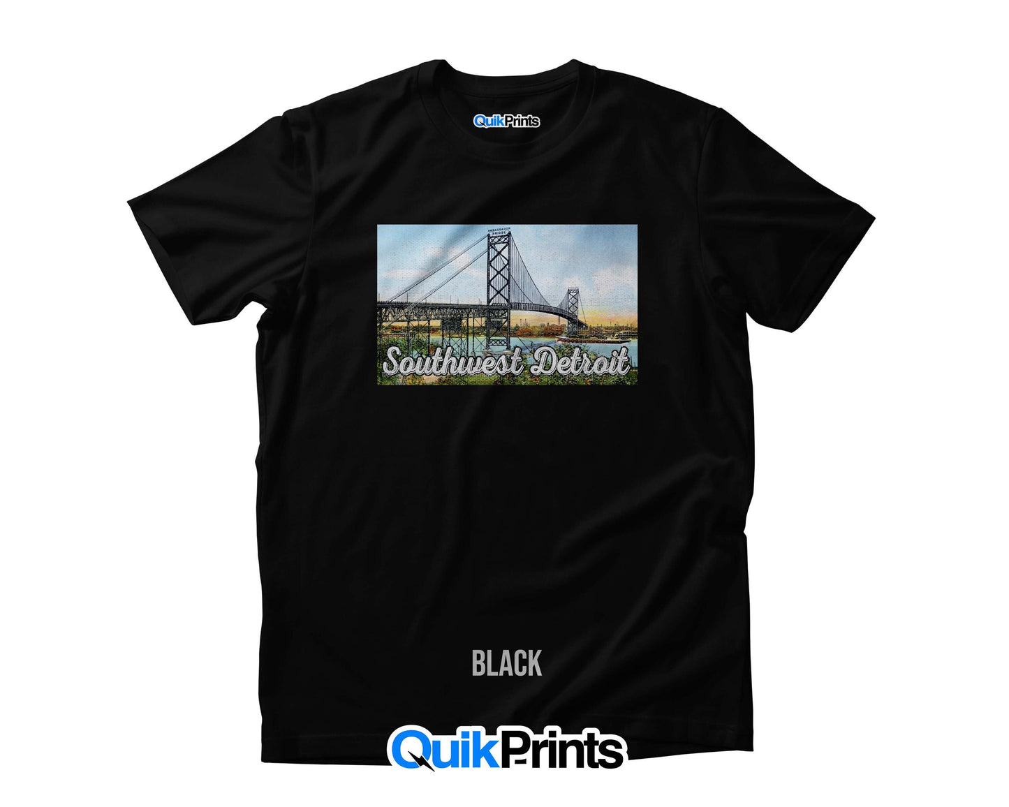 Southwest Detroit Ambassador Bridge T-Shirts For All Sizes