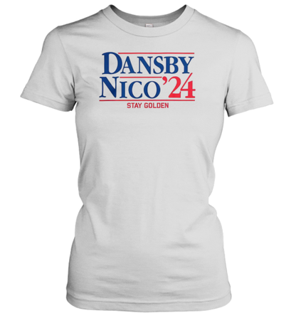 Dansby Swanson And Nico Hoerner Dansby Nico &#3924 Stay Golden T-Shirt