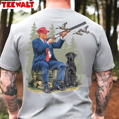 Duck Hunting Trump T Shirt