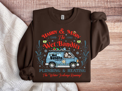 Wet Bandits Christmas - Home Alone Movie Holiday Tee