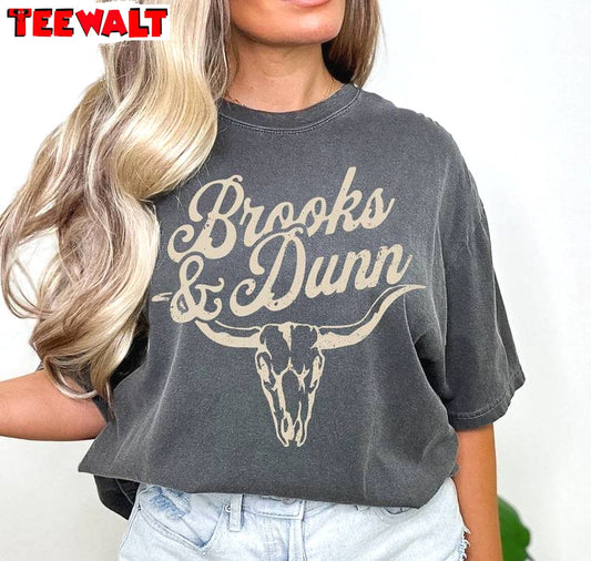 Brooks Dunn Concert Unisex Hoodie, Retro Brooks And Dunn Shirt Crewneck