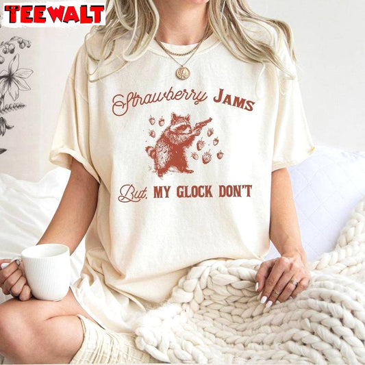 Strawberry Jams But My Glock Don't Shirt 01