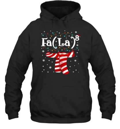 Falalala Christmas Scaff Teacher T-Shirt