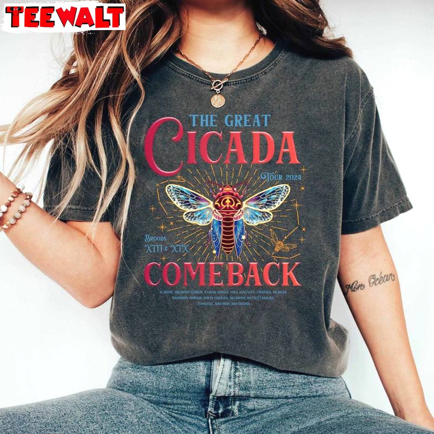 Must Have Cicada Comeback Tour Shirt, Limited Cicadas Long Sleeve