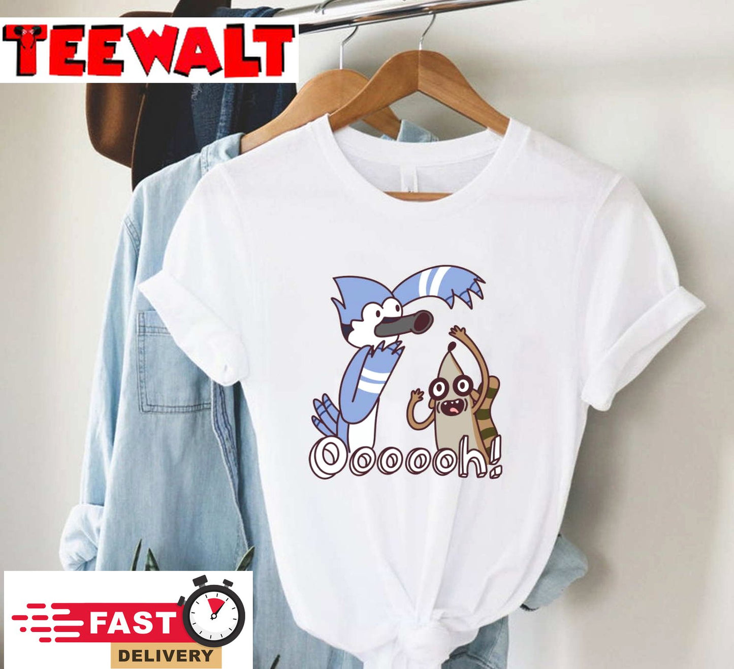 Mordecai And Rigby Regular Show TV Series T Shirt