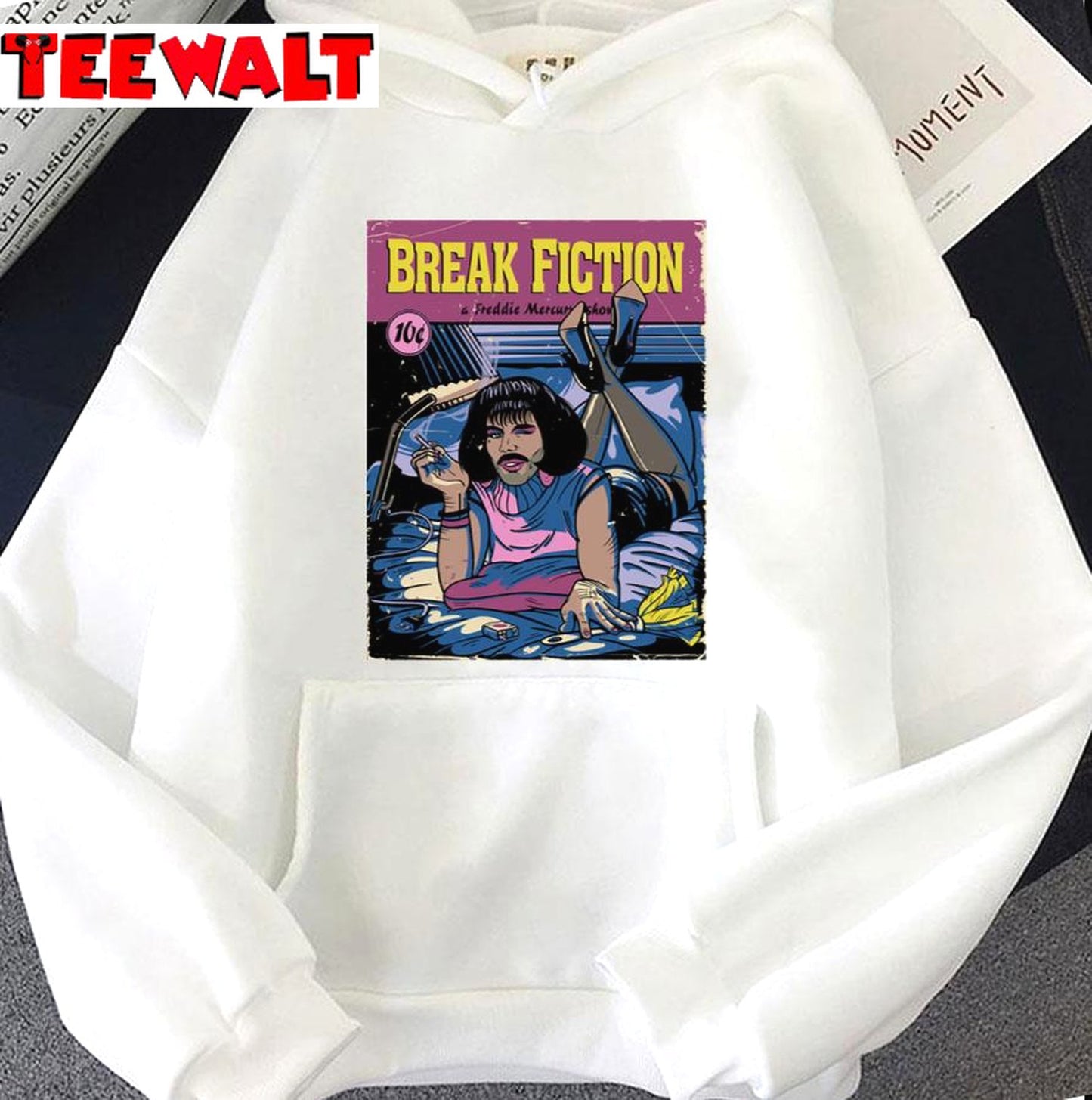 Break Fiction Parody Vintage Unisex T-Shirt