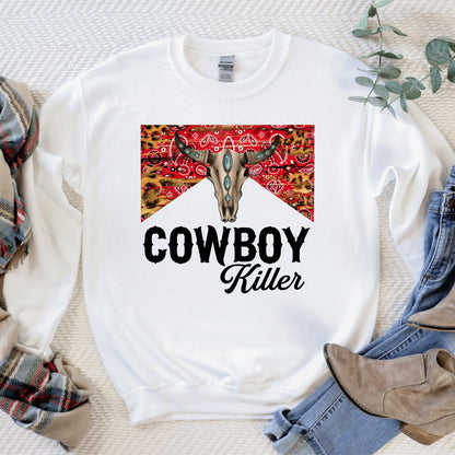 Cowboy Killer Sweatshirt - Vintage Western Shirt For Country Girls