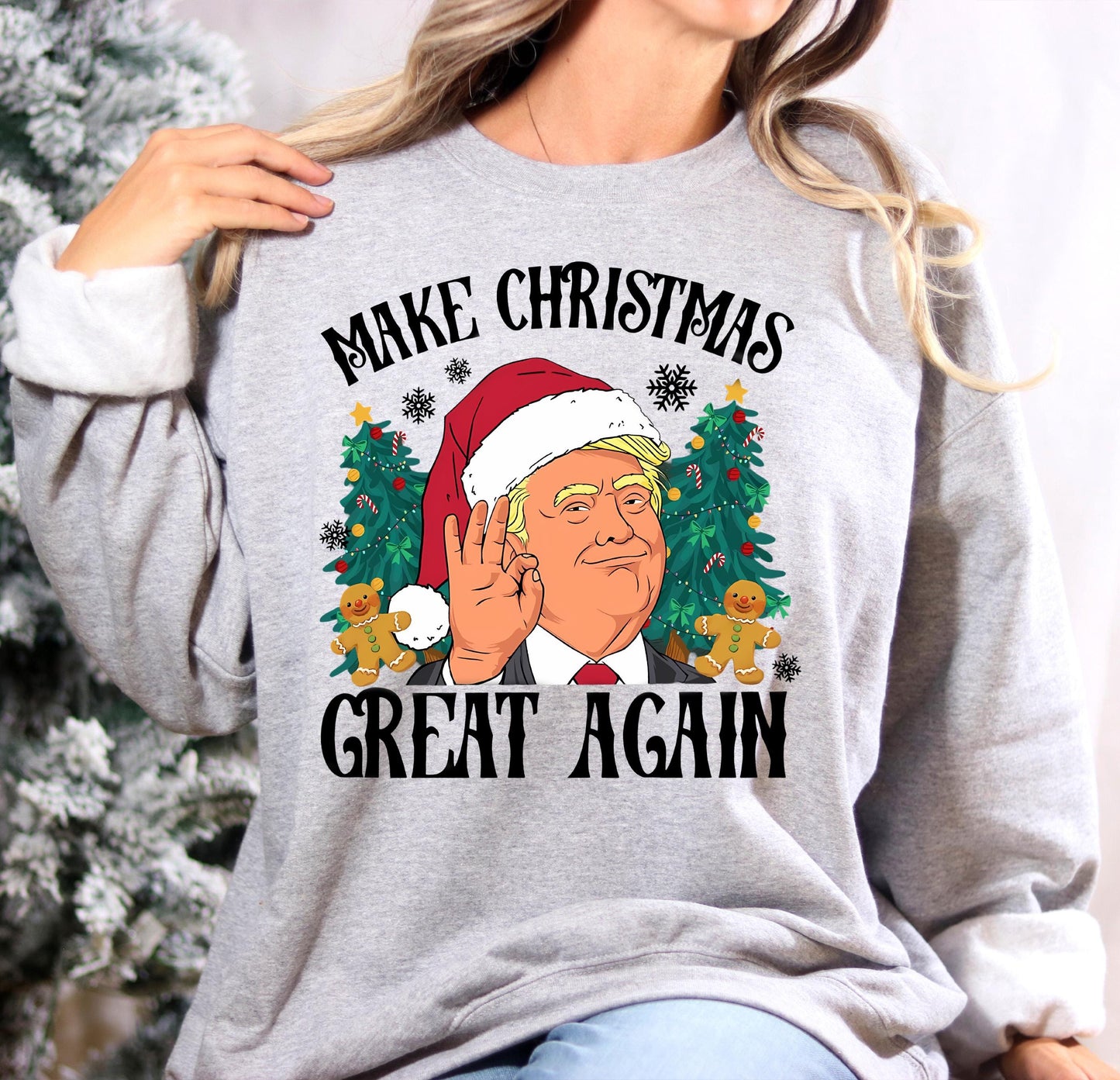 Trump Make Christmas Great Again Political Christmas Shirt