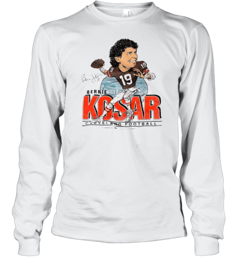 Bernie Kosar Cleveland Browns 19 Football Cartoon T-Shirt