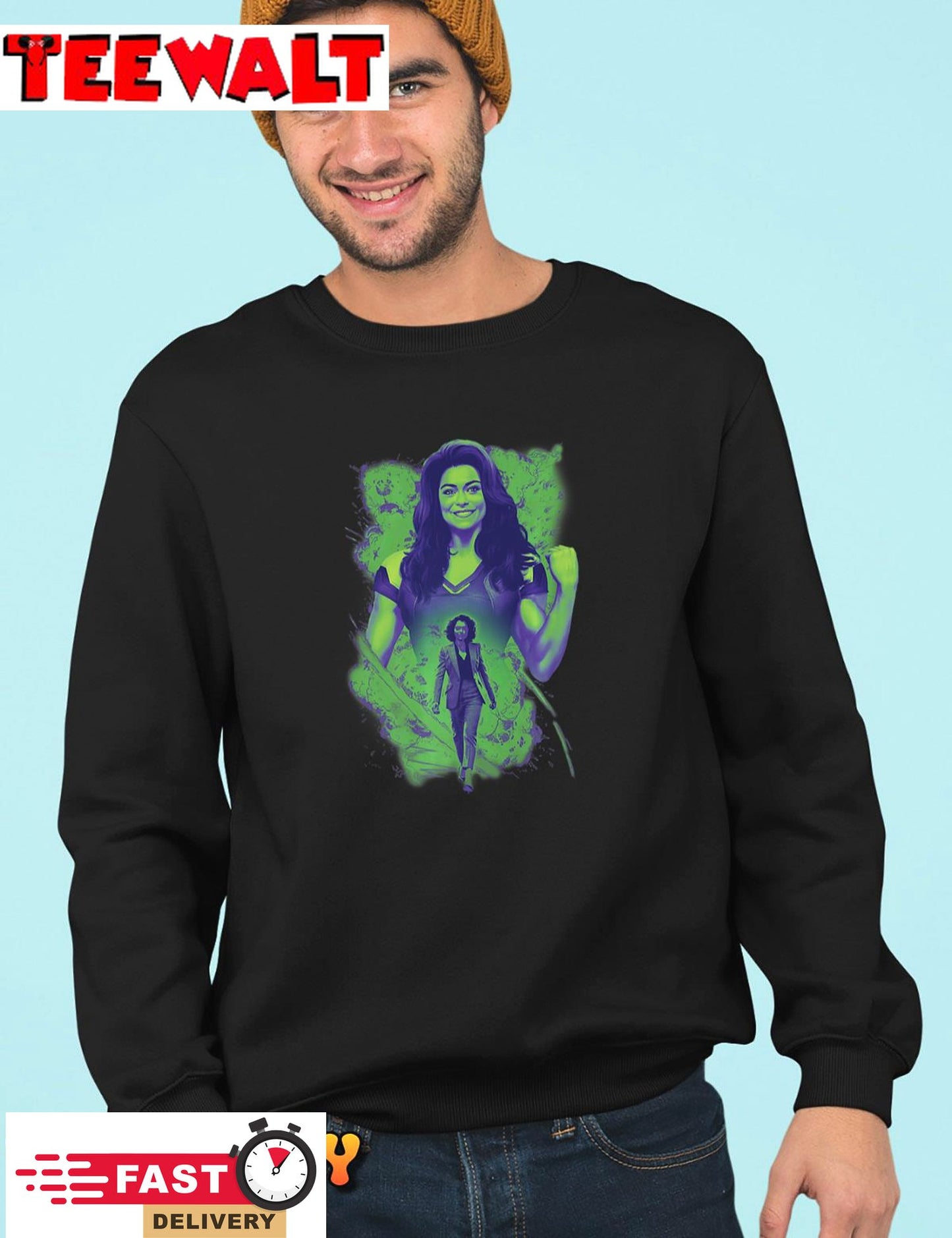 Marvel She-Hulk Attorney At Law Jennifer Transformation Premium T-Shirt