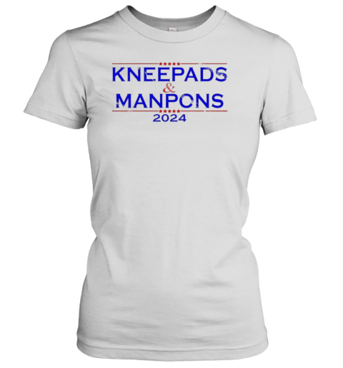 Original Kneepads And Manpons 2024 Kamala Harris T-Shirt