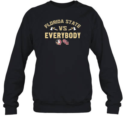 Florida State Seminoles FSU Vs Everybody T-Shirt