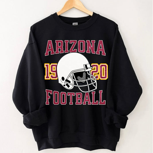 Arizona Football Sweatshirt Vintage Retro Cardinal Crewneck Gift Shirt