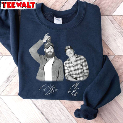 Funny Posty And Morgan Unisex Hoodie, Groovy I Had Some Help Shirt Crewneck