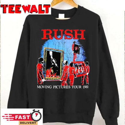 Rush Moving Pictures Tour 1981 T-Shirt