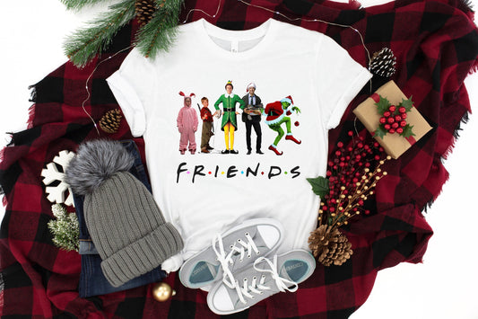 Christmas Movie Watching Friends & Family Funny For Kids