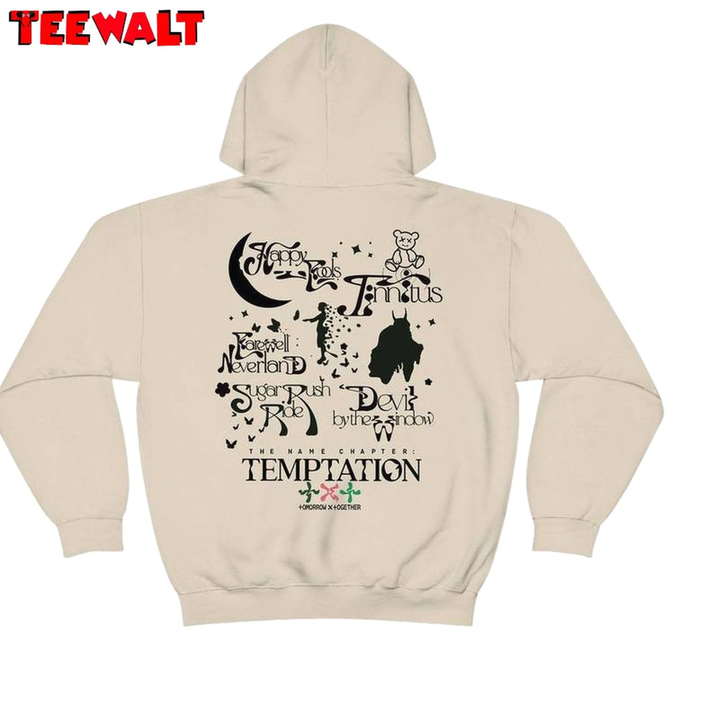 Fantastic Txt Temptation Sweatshirt, The Name Chapter Temptation Crewneck Long Sleeve