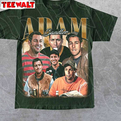 Adam Sandler Tour 2023 Limited Shirt, Funny Short Sleeve Crewneck For Woman And Man