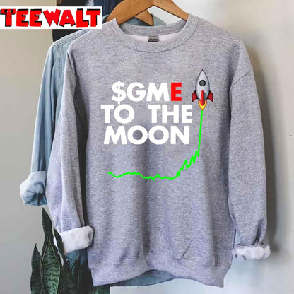 Gamestop Stock $gme To The Moon Unisex T-Shirt