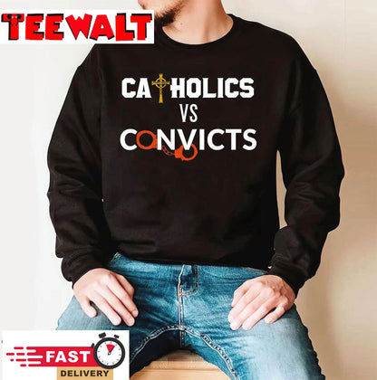 Catholics vs Convicts Premium T-Shirt