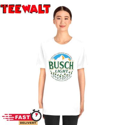 Busch Farmers Tee Proudly Brewed With Corn T Shirt