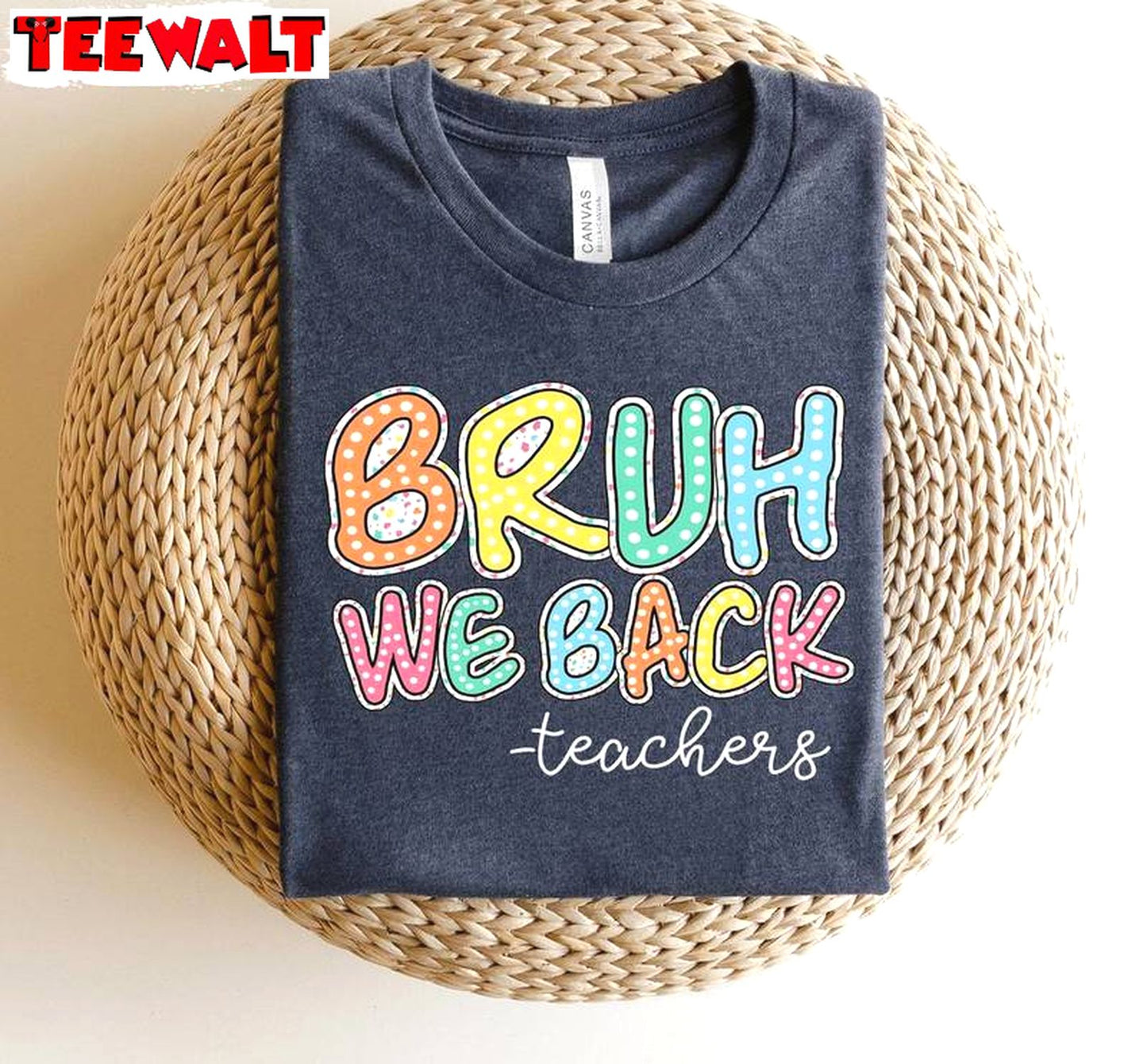 R Funny Back To School Unisex Hoodie, Limited Bruh We Back Teachers