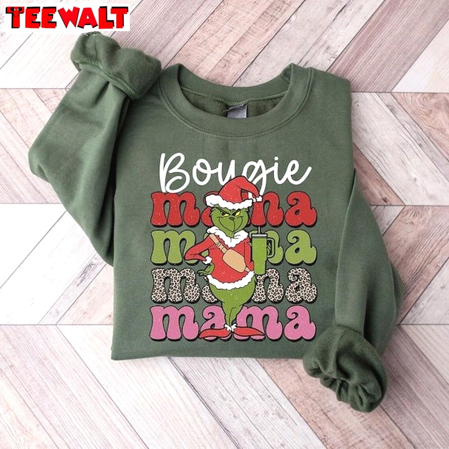 Christmas Mama Sweatshirt, Retro Merry Christmas Shirt