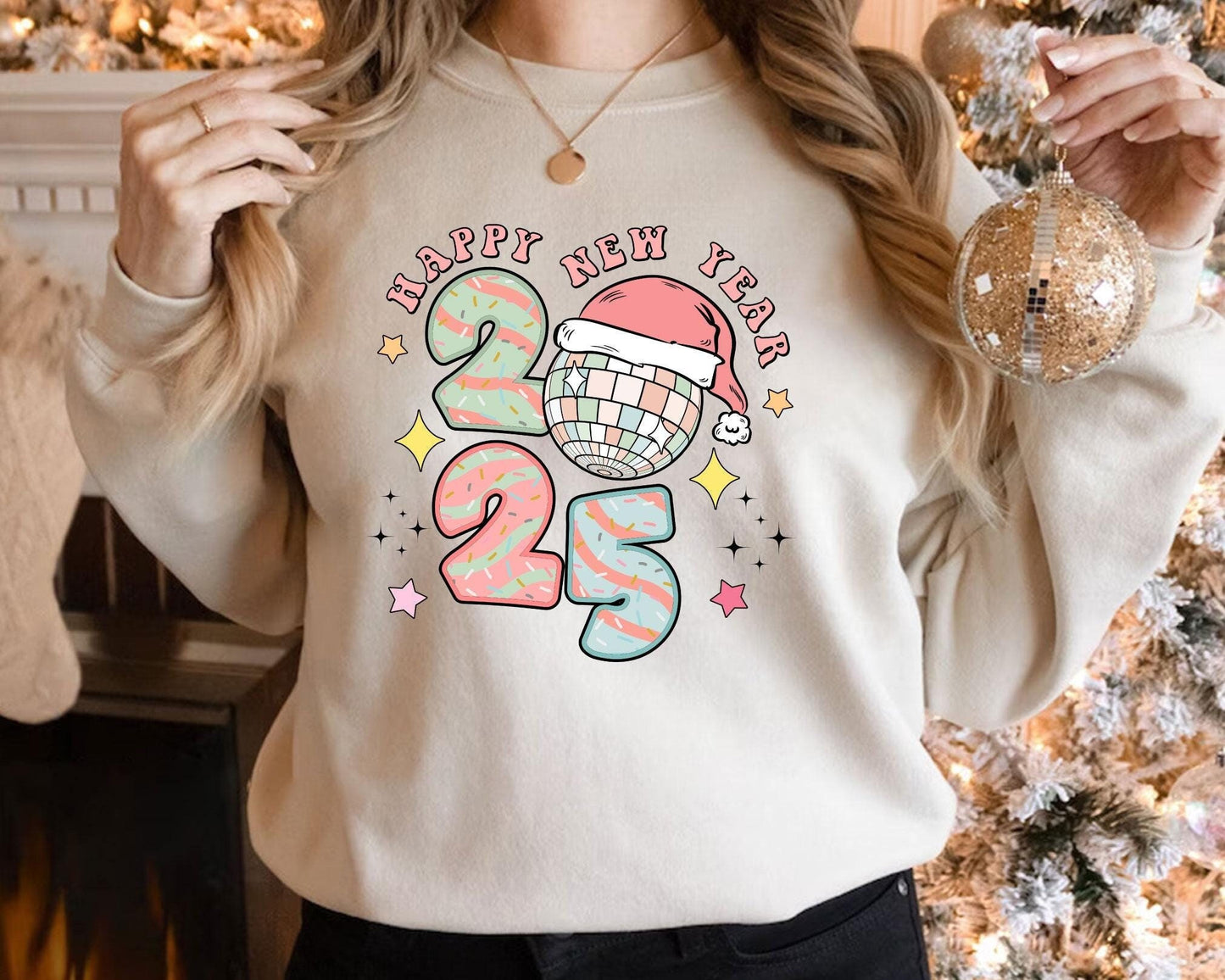 Happy New Year Squad 2025 Party Sweatshirt