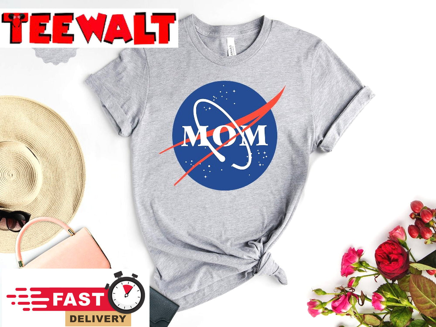 Personalized Nasa Mom Space Family Mother Day Sweatshirt