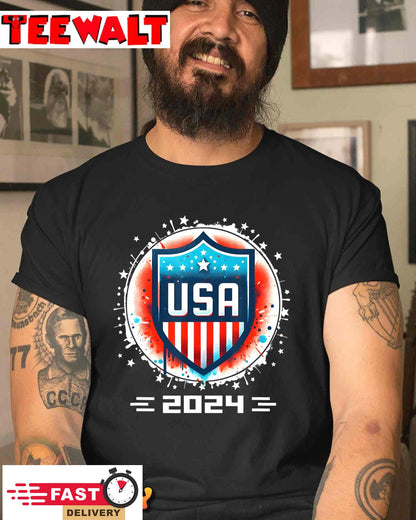 USA 2024 Go United States Sport USA Team 2024 USA T-Shirt