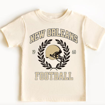 New Orleans Toddler Shirt - Retro Kids Game Day Football Apparel