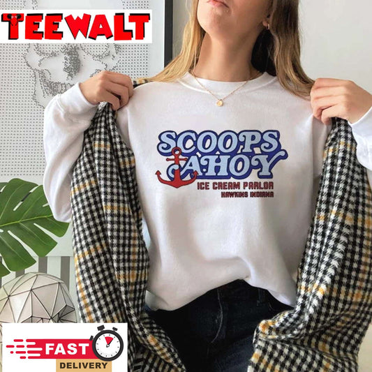 Scoops Ahoy Ice Cream Parlor Sweatshirt