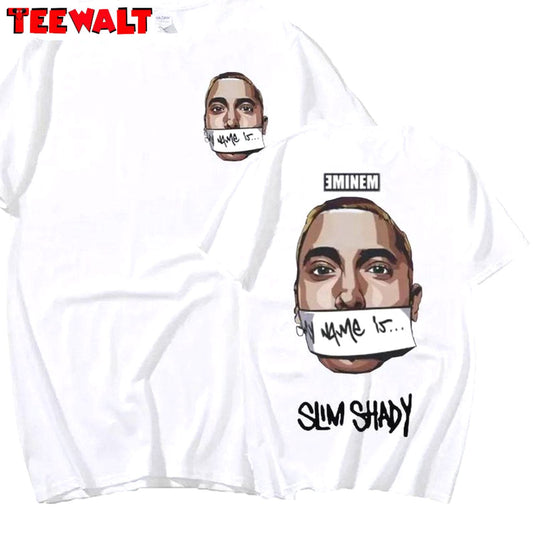 Creative The Eminem Show Shirt, Vintage Eminem Slim Shady T Shirt Short Sleeve