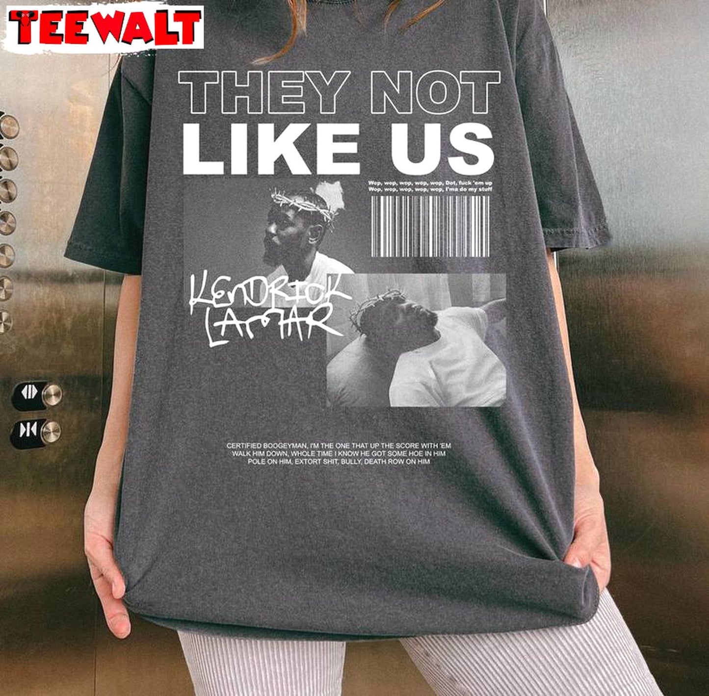 They Not Like Us Kendrick Lamar Shirt, Rapper 90s Crewneck Tank Top