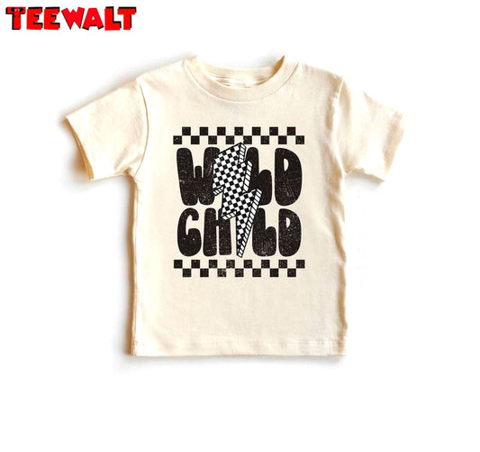 Funny Wild Child Toddler T Shirt , Trendy Stay Wild Ocean Child Shirt Long Sleeve