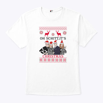 Schitt's Creek Christmas Shirt Oh Schitt It's Christmas