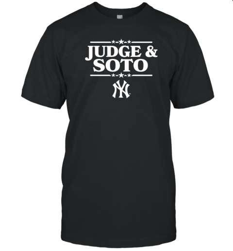 Aaron Judge and Juan Soto New York Yankees election player T-Shirt