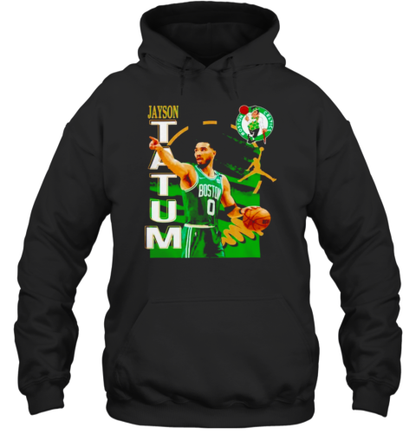 Boston Celtics Jayson Tatum Autograph T-Shirt