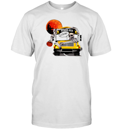 Halloween For School Bus Drivers Halloween Opt 13 T-Shirt