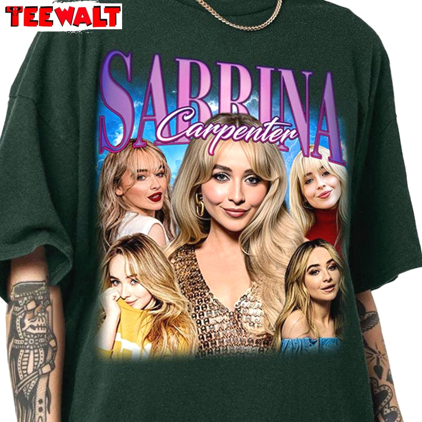 Sabrina Emails Tour Short Sleeve , New Rare Sabrina Carpenter